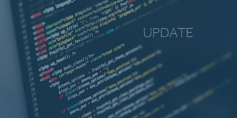 Codezeilen mit dem Wort 'UPDATE'