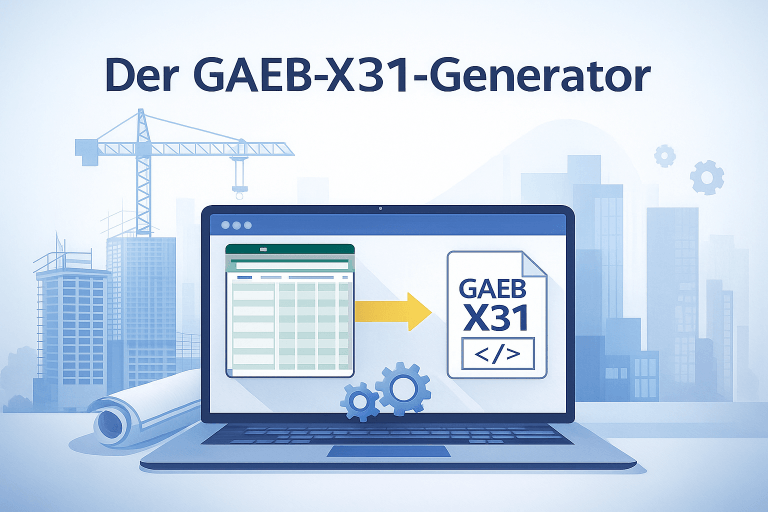 Software zur GAEB-X31-Erstellung