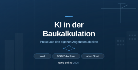 KI in der Baukalkulation 2025
